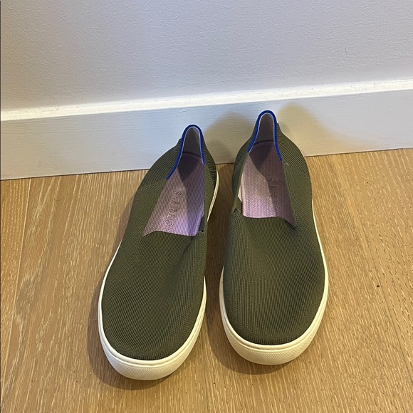 Rothy’s green slip on shoes - Picture 1 of 1